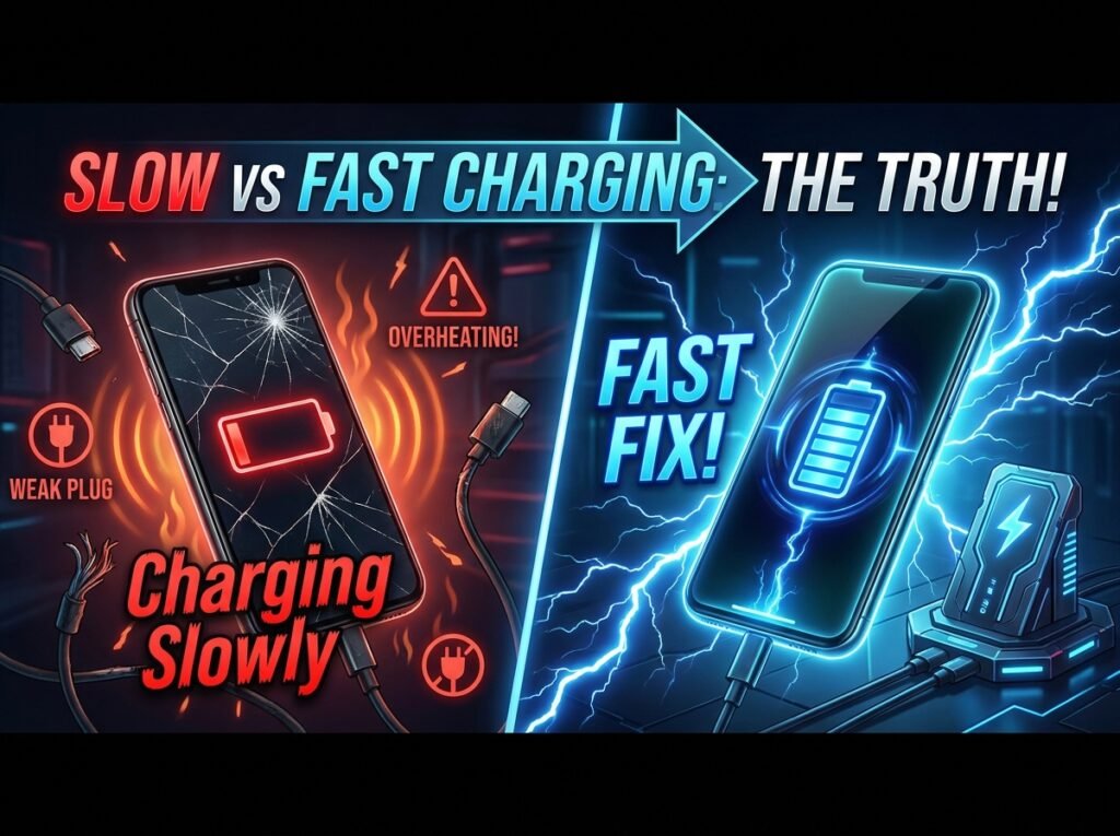 phone charging Slow charging